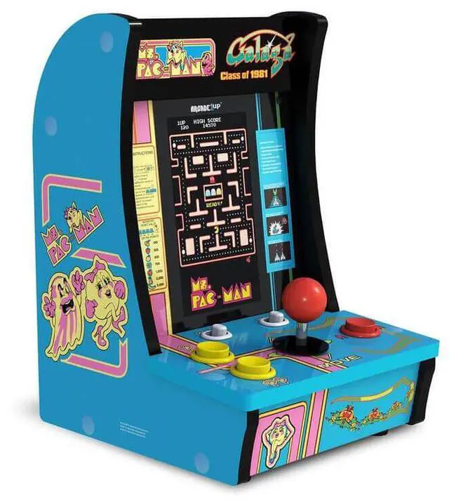 Arcade1Up ARCU402000 Class of 81 Ms. Pac-man/Galga Countercade 7