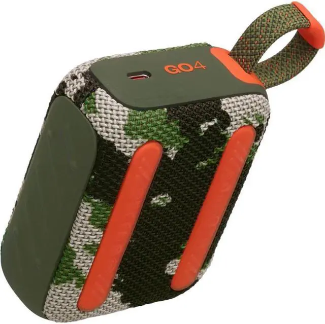 Alt view image 6 of 14 - JBL GO4SQUAD Go 4 Portable Bluetooth Speaker - Camo