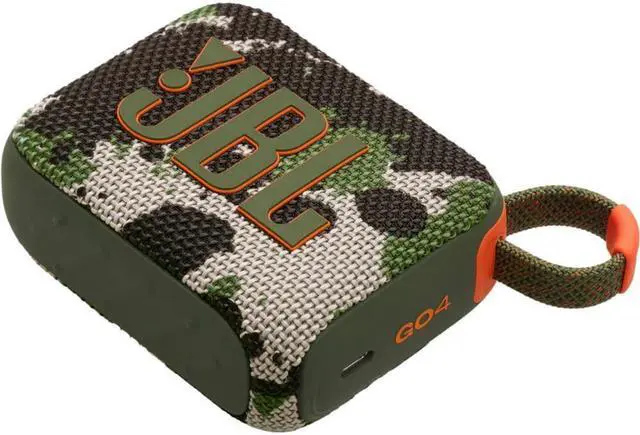 Alt view image 7 of 14 - JBL GO4SQUAD Go 4 Portable Bluetooth Speaker - Camo