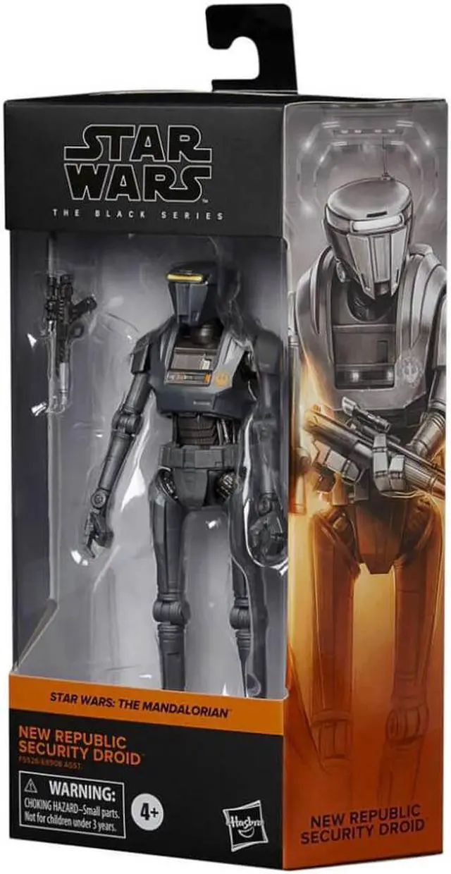 Alt view image 5 of 5 - Hasbro F5526 6 inch Star Wars The Black Series New Republic Security Droid Action Figure