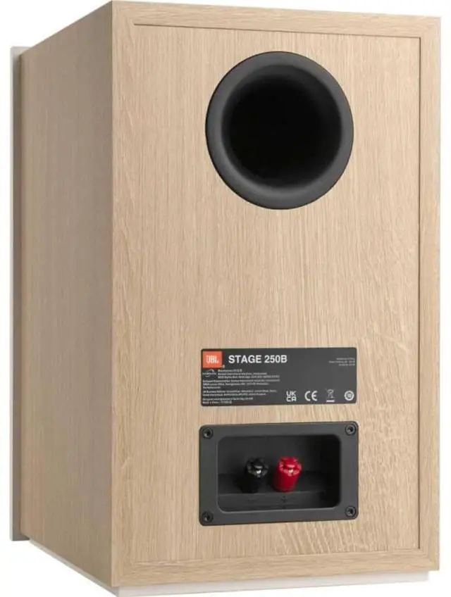 Alt view image 5 of 6 - JBL Stage 250B 2-Way 5.25 inch Bookshelf Loudspeaker - Latte