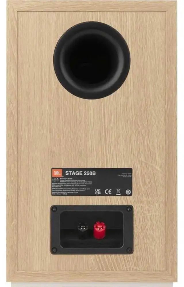 Alt view image 6 of 6 - JBL Stage 250B 2-Way 5.25 inch Bookshelf Loudspeaker - Latte