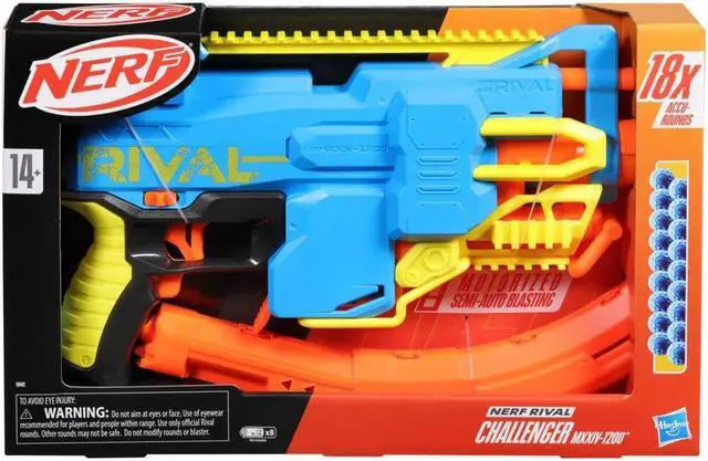 Alt view image 2 of 5 - Hasbro F8442 Nerf Rival Challenger MXXIV-1200 Motorized Blaster