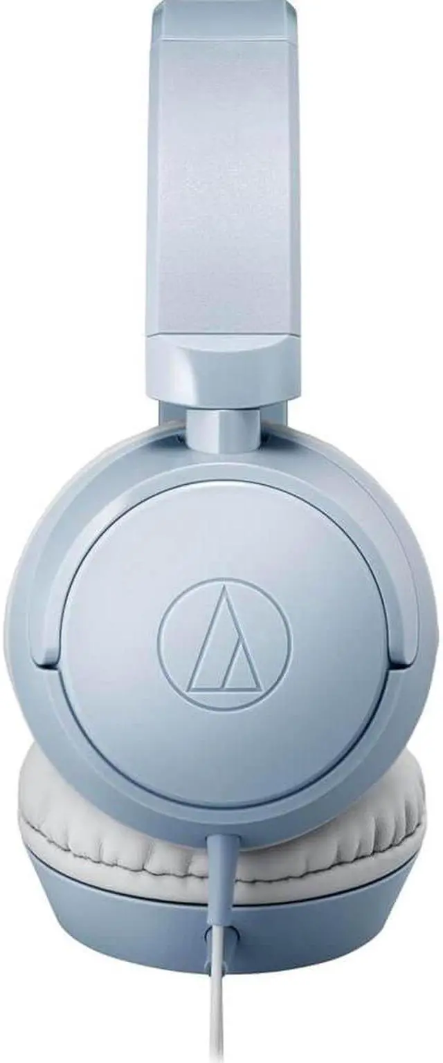 Alt view image 2 of 3 - Audio Technica ATHS120CGY USB-C On-Ear Wired Headphones - Blue-Gray