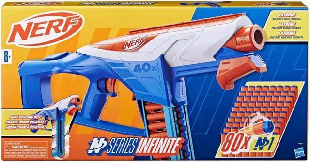 Alt view image 2 of 7 - Hasbro F8631 Nerf N Series Infinite Blaster