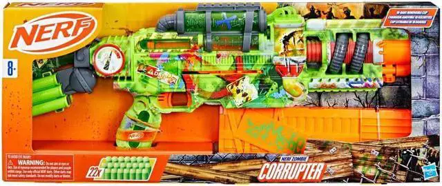 Alt view image 2 of 7 - Hasbro F8962 Nerf Zombie Corrupter Dart Blaster