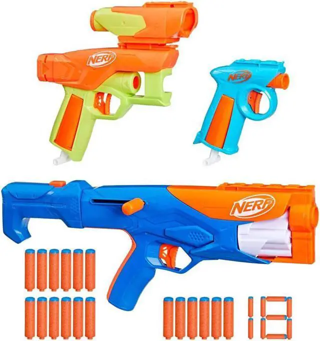 Main image of Hasbro F8633 N Series Gear Up Pack 3x Blasters