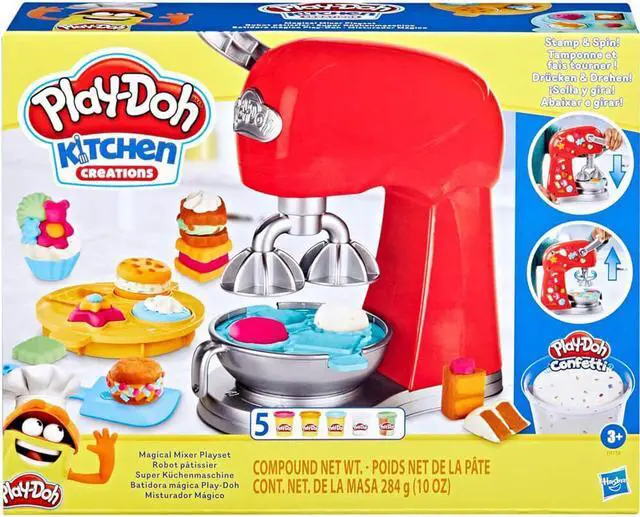 Alt view image 2 of 7 - Hasbro F4718 Play-Doh Kitchen Creations Magical Mixer Playset