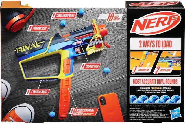 Alt view image 3 of 7 - Hasbro F8444 Nerf Rival Mirage XXIV-800 Blaster