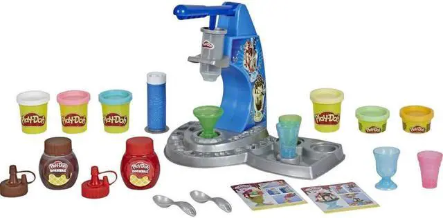 Main image of Hasbro E6688 Play-Doh Kitchen Creations Drizzy Ice Cream Playset