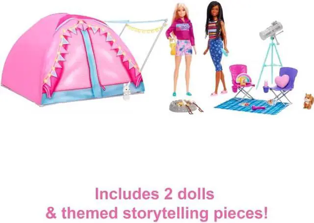 Alt view image 5 of 6 - Mattel HGC18 Barbie It Takes Two Camping Playset