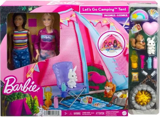 Alt view image 6 of 6 - Mattel HGC18 Barbie It Takes Two Camping Playset