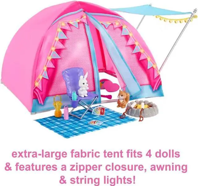 Alt view image 3 of 6 - Mattel HGC18 Barbie It Takes Two Camping Playset