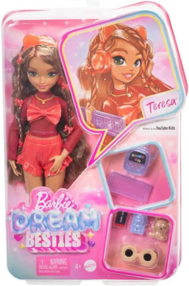 Alt view image 5 of 6 - Mattel HYC23 Barbie Dream Besties Doll - Teresa