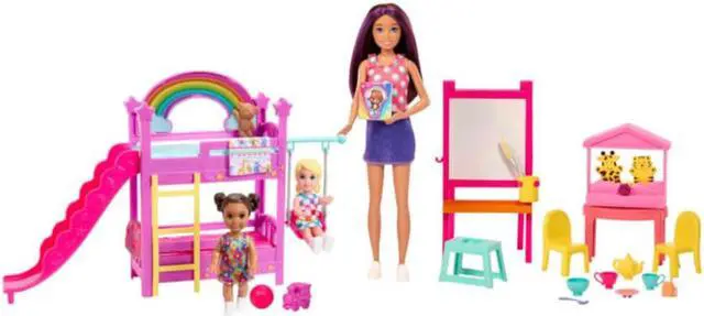 Main image of Mattel HND18 Barbie Skipper Babysitters Inc Ultimate Daycare Playset