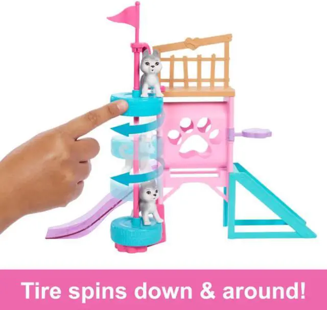 Alt view image 2 of 5 - Mattel HRM10 Barbie And Stacie To The Rescue Puppy Playground Playset