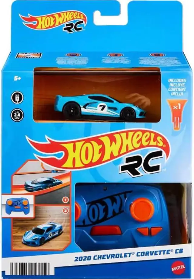 Alt view image 5 of 5 - Mattel HMH23 Hot Wheels RC - C8 Corvette
