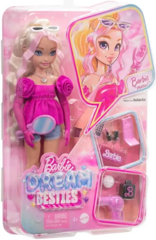 Alt view image 5 of 6 - Mattel HYC21 Barbie Dream Besties Doll - Malibu