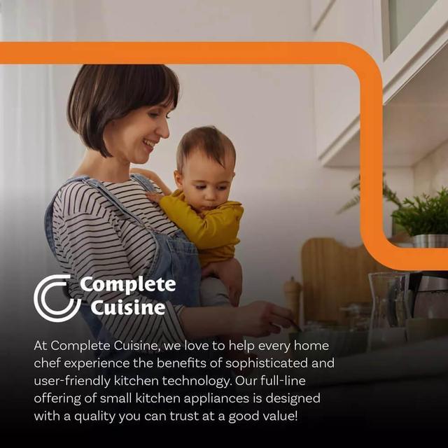 Alt view image 5 of 5 - Complete Cuisine CCSL7000 7.0 Quart Stainless Steel Slow Cooker