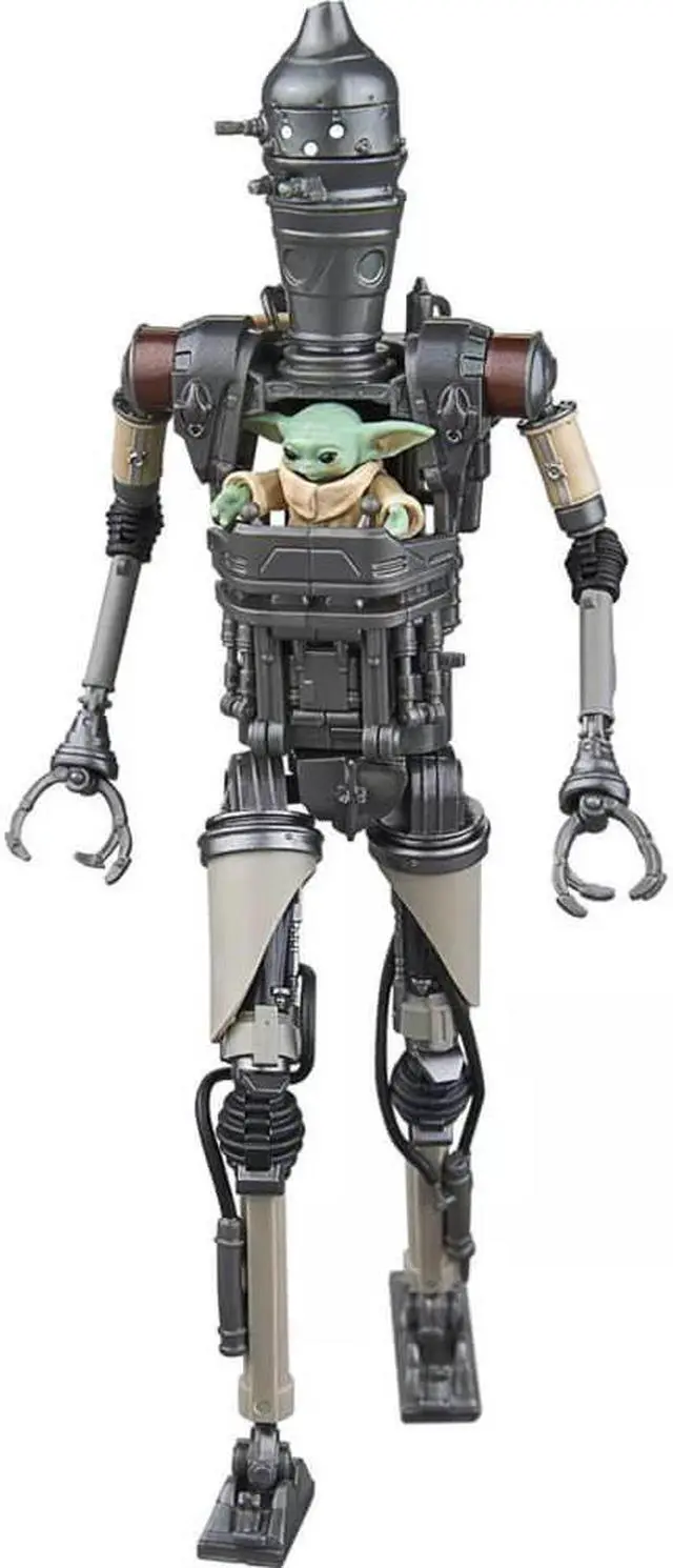 Alt view image 6 of 6 - Hasbro G0074 The Black Series - The Mandalorian: IG-12 and Grogu Action Figure Set 4-Pack