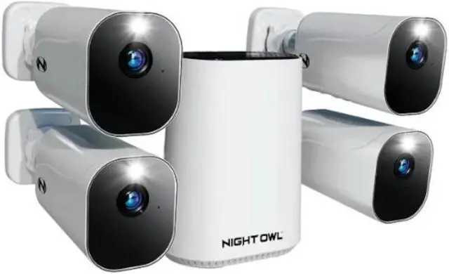 Main image of Night Owl FWR864GBB24L Expandable Wi-Fi 1080p Security System - White
