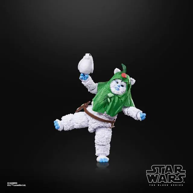Alt view image 7 of 7 - Hasbro F8313 6 inch Star Wars The Black Series Ewok (Holiday Edition) Action Figure