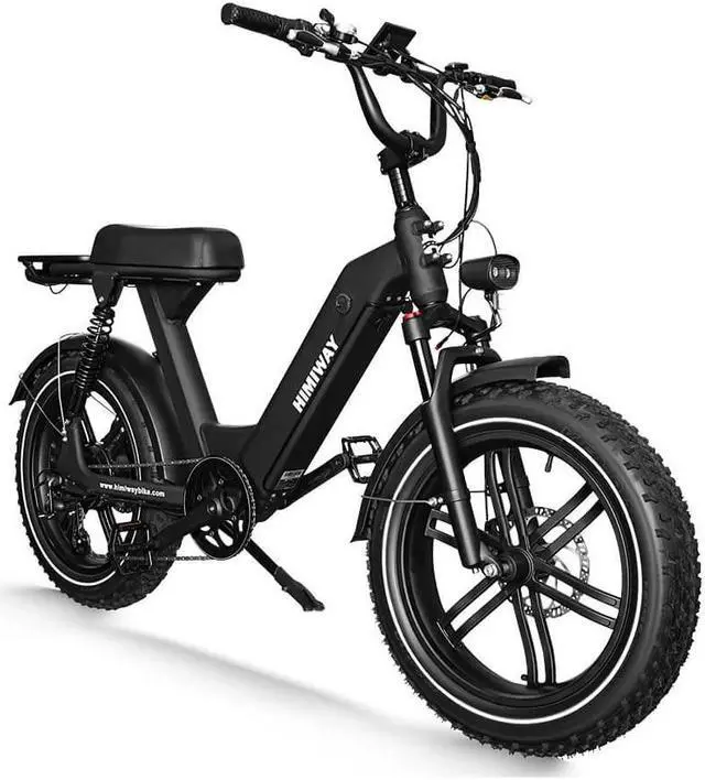 Alt view image 2 of 7 - Himiway HIMIESCAPRO Escape Pro Long Range Moped Style Electric Bike