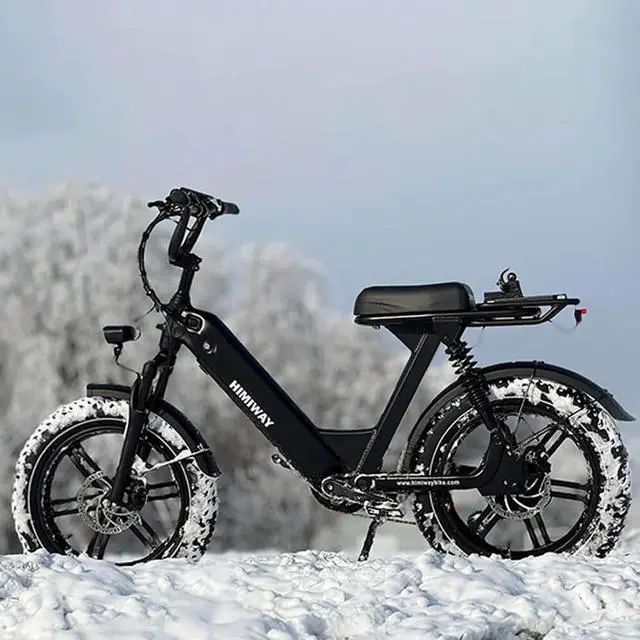 Alt view image 6 of 7 - Himiway HIMIESCAPRO Escape Pro Long Range Moped Style Electric Bike