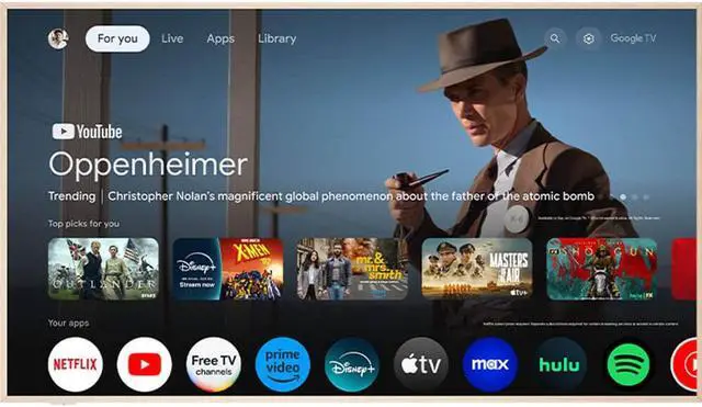 Alt view image 2 of 7 - TCL 65A300W 65 inch Class NXTFRAME 4K QLED Smart TV