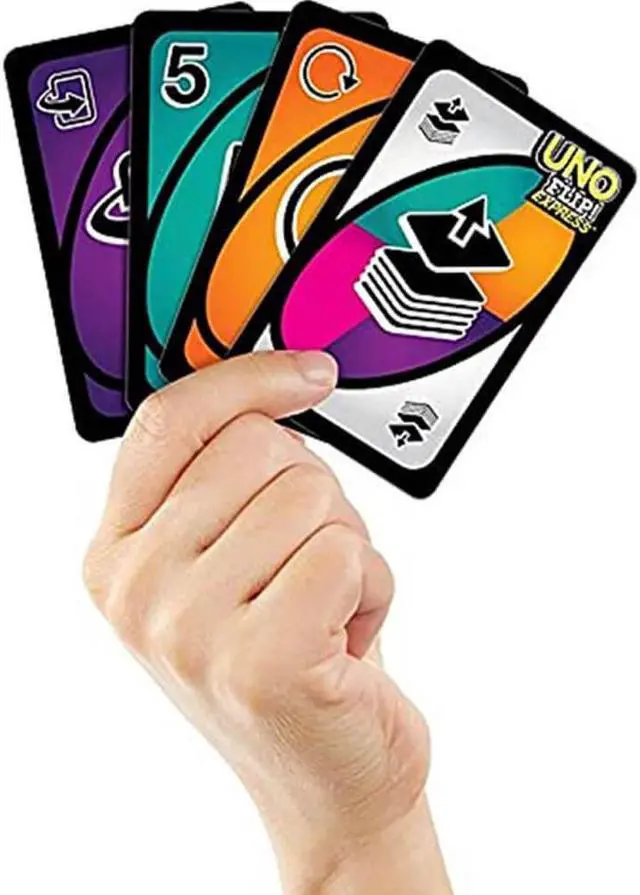 Alt view image 5 of 6 - Mattel GXD75 UNO Flip Express Card Game