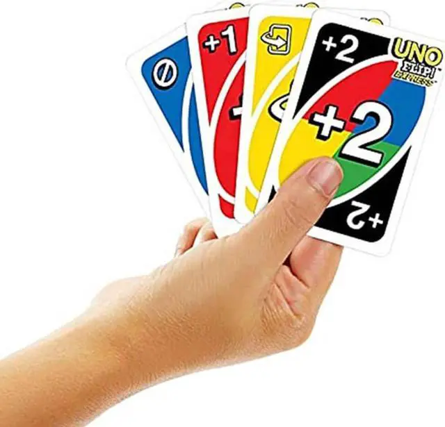 Alt view image 6 of 6 - Mattel GXD75 UNO Flip Express Card Game