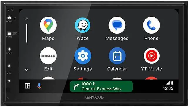 Alt view image 3 of 18 - Kenwood DMX5710 6.8 inch Digital Multimedia Bluetooth Receiver with Apple CarPlay and Android Auto