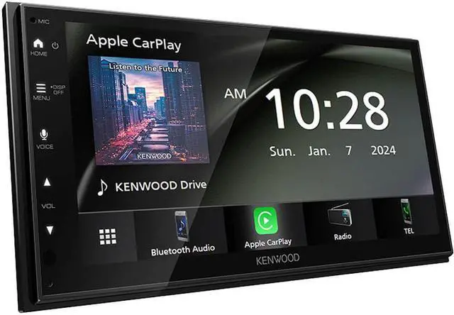 Alt view image 5 of 18 - Kenwood DMX5710 6.8 inch Digital Multimedia Bluetooth Receiver with Apple CarPlay and Android Auto