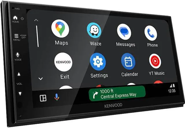 Alt view image 6 of 18 - Kenwood DMX5710 6.8 inch Digital Multimedia Bluetooth Receiver with Apple CarPlay and Android Auto