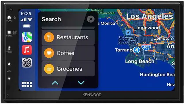 Alt view image 4 of 18 - Kenwood DMX5710 6.8 inch Digital Multimedia Bluetooth Receiver with Apple CarPlay and Android Auto
