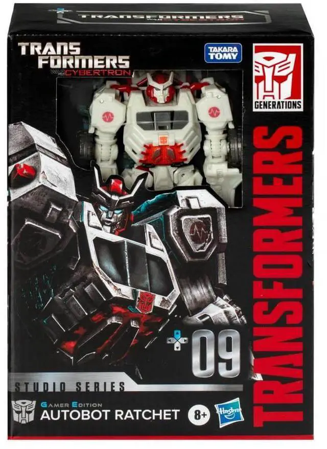 Alt view image 3 of 4 - Hasbro F8770 6.5 inch Transformers Studio Series Voyager War for Cybertron 09 Ratchet Action Figure