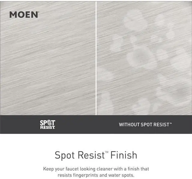 Alt view image 6 of 7 - Moen 84540SRN LISO Single Handle Bathroom Faucet - Brushed Nickle