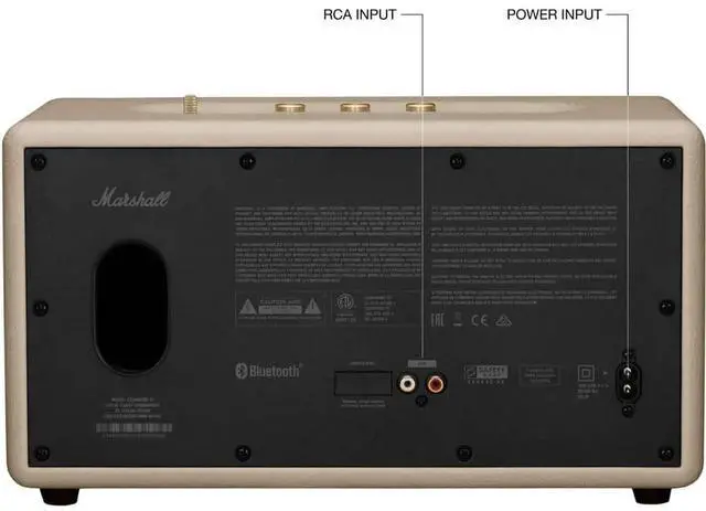 Alt view image 3 of 5 - Marshall STANMOREIIIC Stanmore III Bluetooth Speaker System - Cream