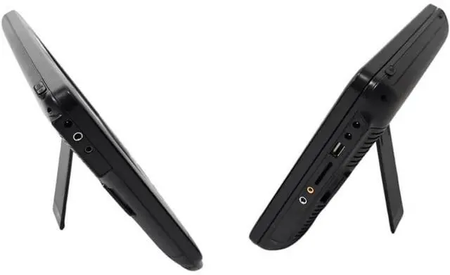 Alt view image 4 of 7 - Sylvania SDVD1082 10.1 inch Dual-Screen Portable DVD Player -  - Black