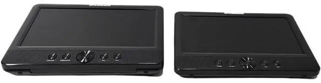 Alt view image 6 of 7 - Sylvania SDVD1082 10.1 inch Dual-Screen Portable DVD Player -  - Black