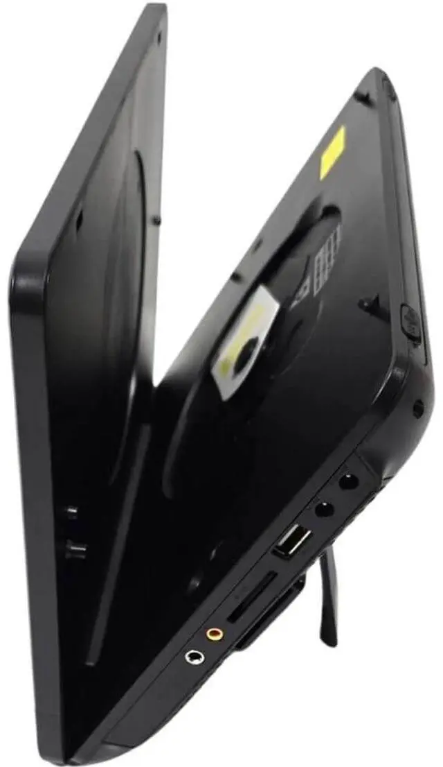 Alt view image 7 of 7 - Sylvania SDVD1082 10.1 inch Dual-Screen Portable DVD Player -  - Black