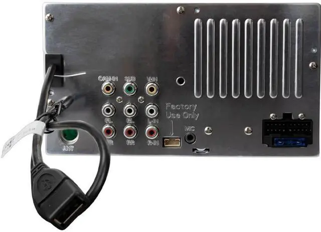 Alt view image 5 of 7 - Dual DCPA7014 7 inch Digital Media Receiver with Carplay and Android Auto