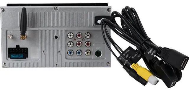 Alt view image 2 of 7 - Dual DCPA723W 7 inch Digital Media Receiver with Android Auto and Apple CarPlay