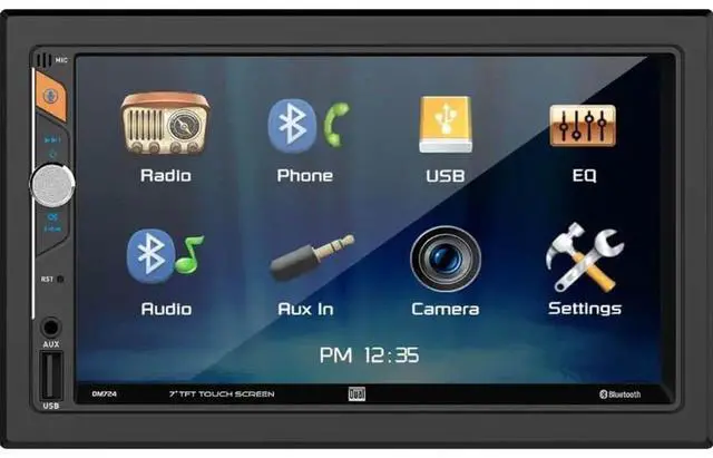 Main image of Dual DM724 7 inch Digital Media Receiver with Built-In Bluetooth