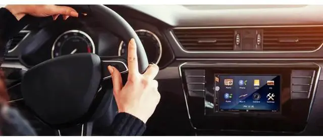 Alt view image 6 of 6 - Dual DM724 7 inch Digital Media Receiver with Built-In Bluetooth