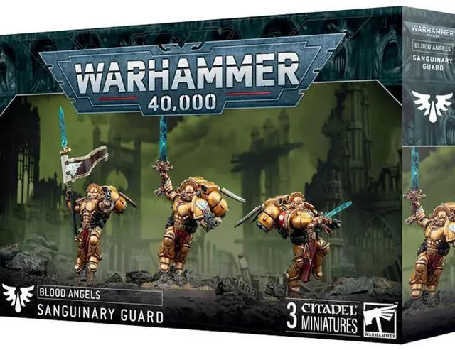 Main image of Games Workshop GW4131 Warhammer 40K: Blood Angels: Sanguinary Guard
