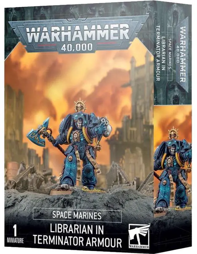 Main image of Games Workshop GW4806 Warhammer 40K: Space Marines: Librarian In Terminator Armour