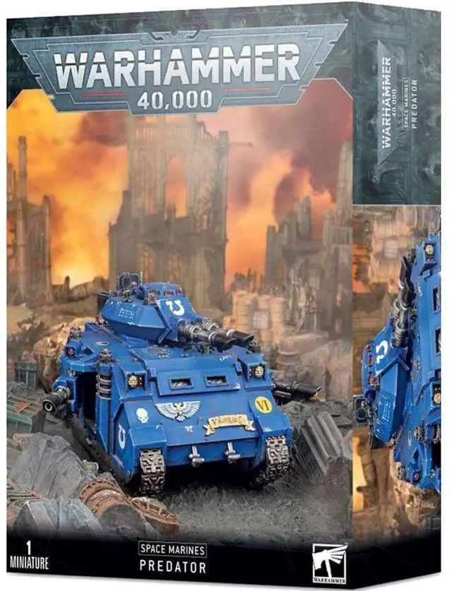 Main image of Games Workshop GW4823 Warhammer 40K: Space Marines: Predator Destructor