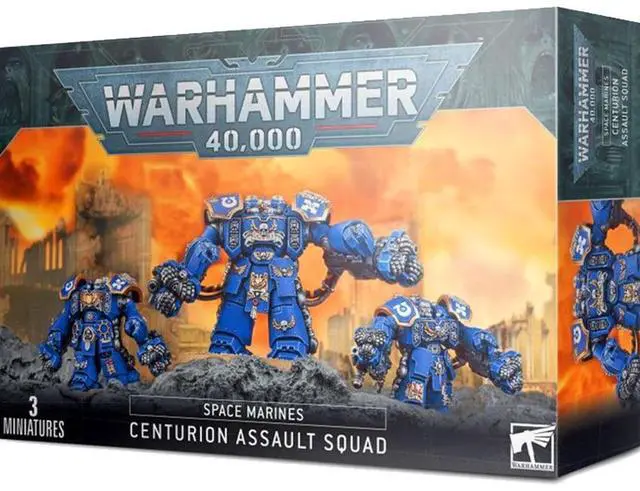 Main image of Games Workshop GW4824 Warhammer 40K: Space Marines: Centurion Assault Squad
