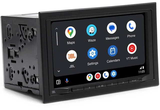Alt view image 3 of 12 - JBL LEGEND700 7 inch Legend 700 Series Digital Media Receiver with CarPlay and Android Auto
